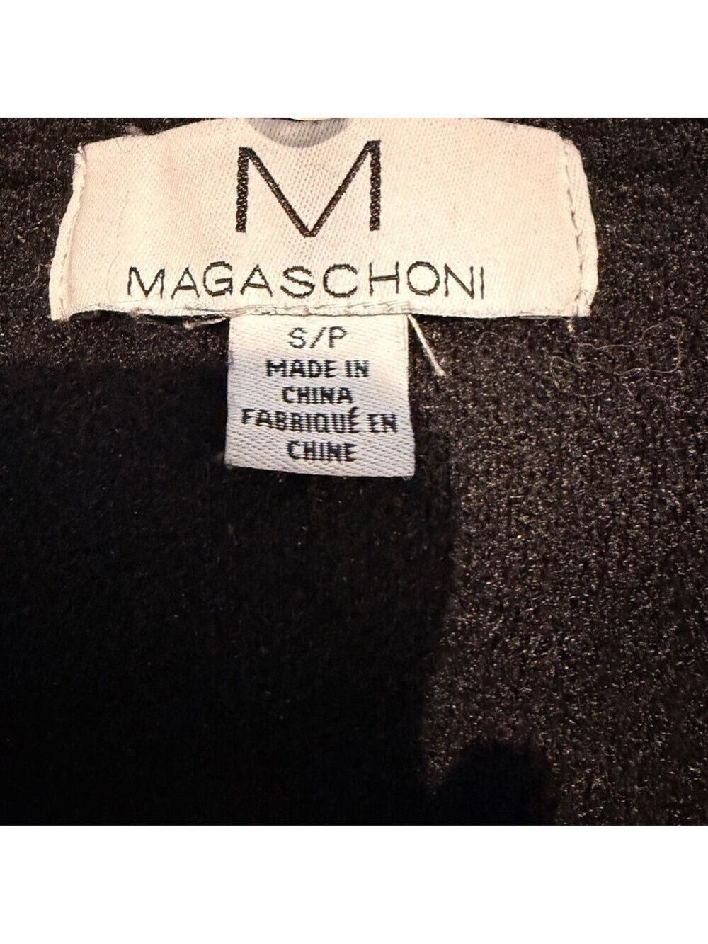 Magashoni Drop Shoulder Notch Lapel Coat Jacket Size S/P - Picture 10 of 12